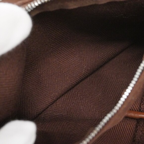 Hermes Hermès Valparaiso Long PM Toile Chevron Brown Handbag for Women - Picture 12 of 13